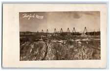 c1910's Thetford Asbestos Mine Quebec Canada Antique RPPC Photo Postcard picture