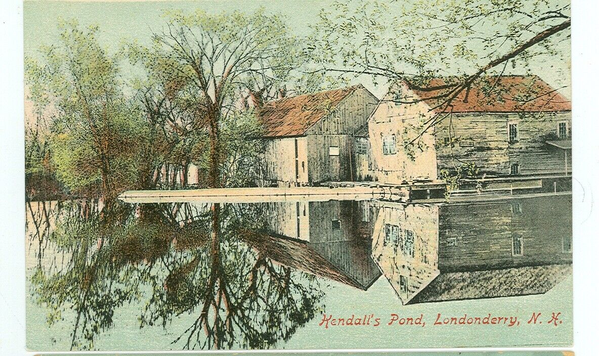 LONDONDERRY,NEW HAMPSHIRE-KENDALL'S POND-PRE1920--(NH-LMISC)