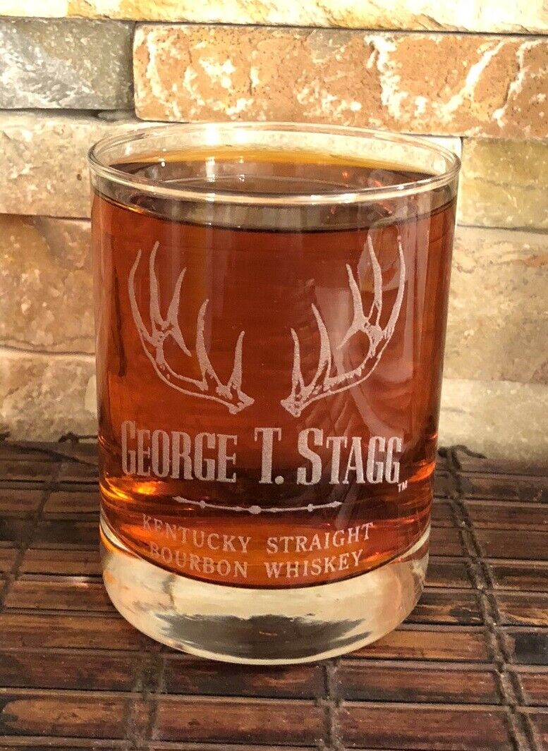 GEORGE T. STAGG Collectible Whiskey Glass 8 Oz