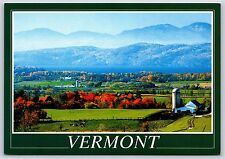 Champlain Valley Charlotte & Ferrisburgh, Vermont Continental Postcard New picture