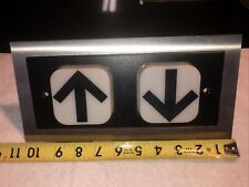 Vintage Dover Elevator Direction Indicator Up And Down  picture