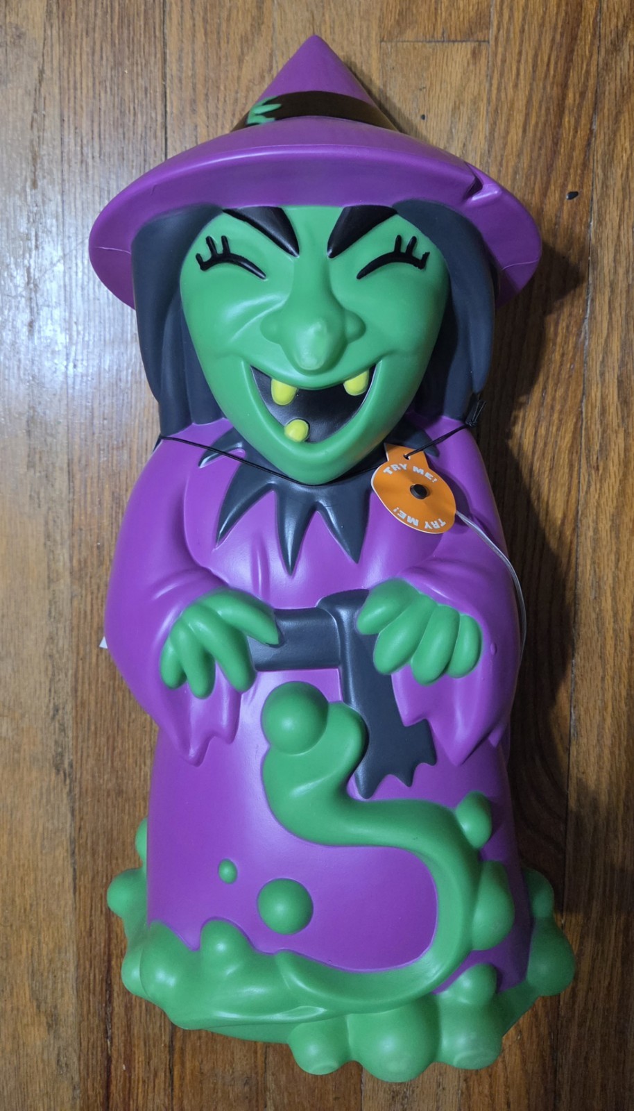 18” 2025 Blow Mold Magic Witch Hyde And Eek Target Halloween Light Up NWT