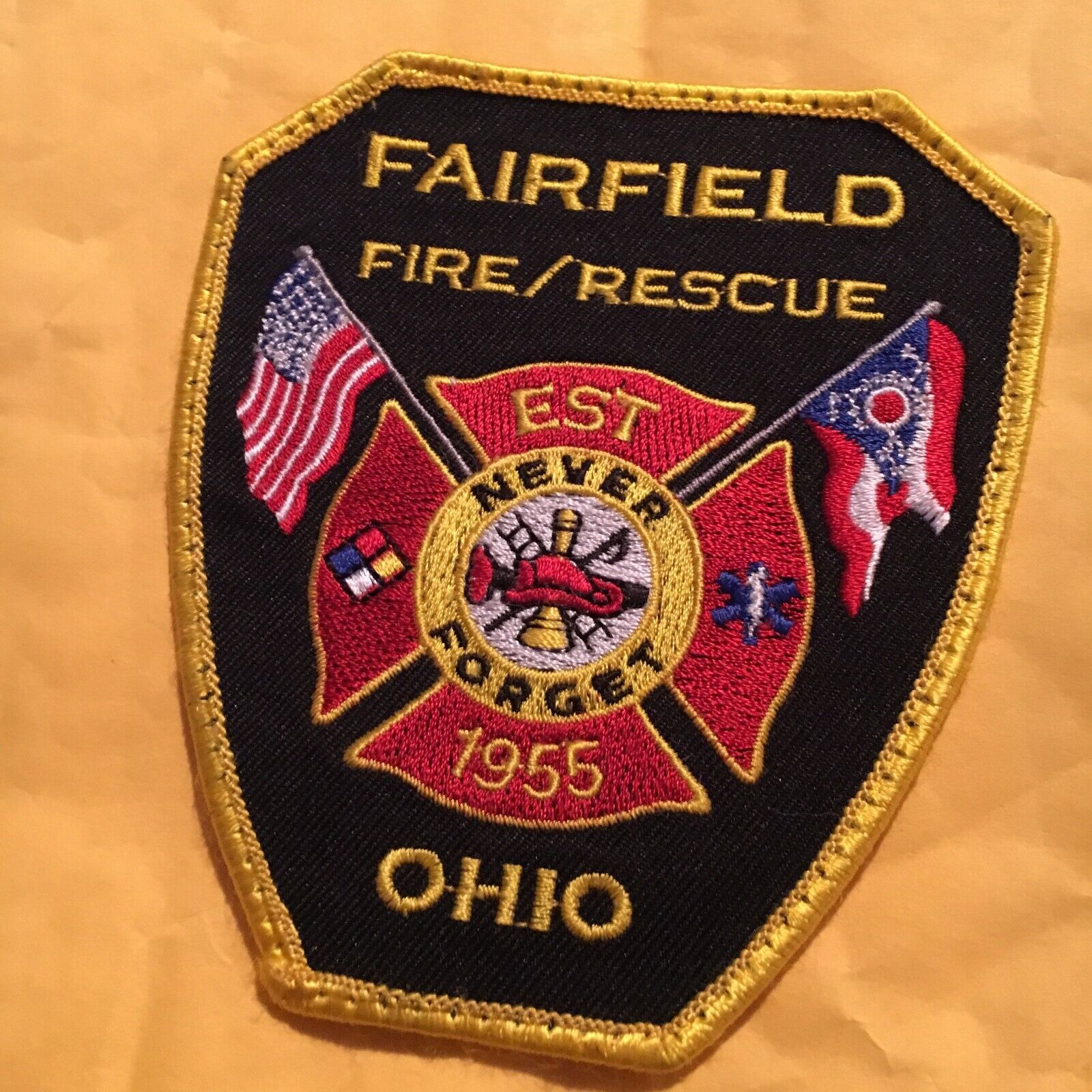 Fairfield Ohio Fire Patch 