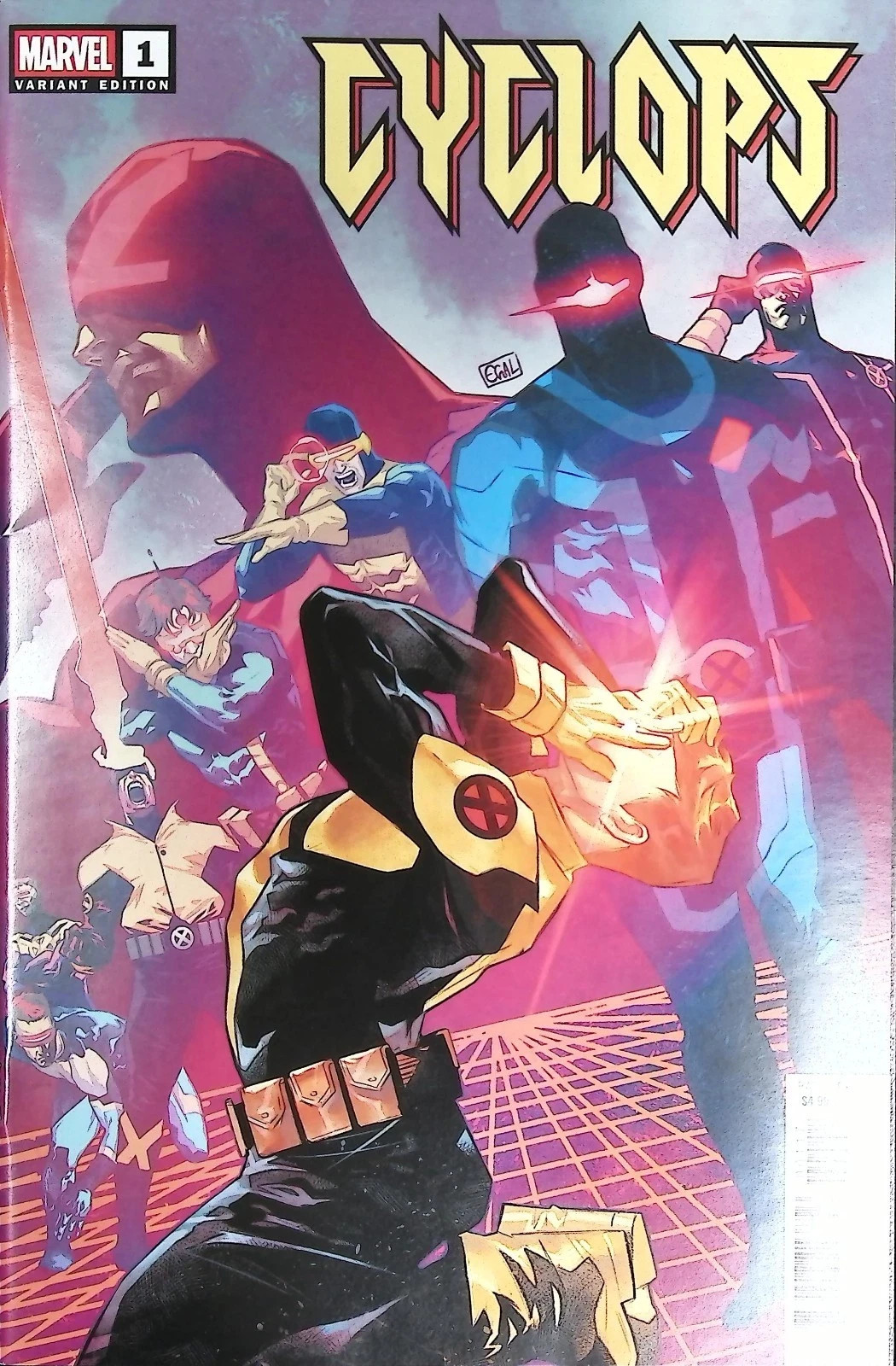 CYCLOPS #1 EDWIN GALMON 1:25 RATIO VARIANT MARVEL COMICS NM CYCLOPS #1 EDWIN GALMON 1:25 RATIO VARIANT MARVEL COMICS NM