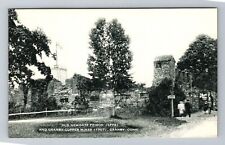 Granby CT-Connecticut, Old Newgate Prison, Antique, Vintage Souvenir Postcard picture