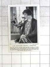 1924 Hon Monica Grenfell Shortly To Marry Sir John Salmond picture