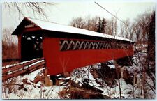 Postcard - Chiselville Covered Bridge - Sunderland, Vermont picture