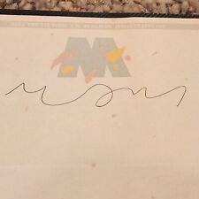 RARE SIGNED Milton Glaser Letter w His Letterhead Hand-Signed Autograph  picture