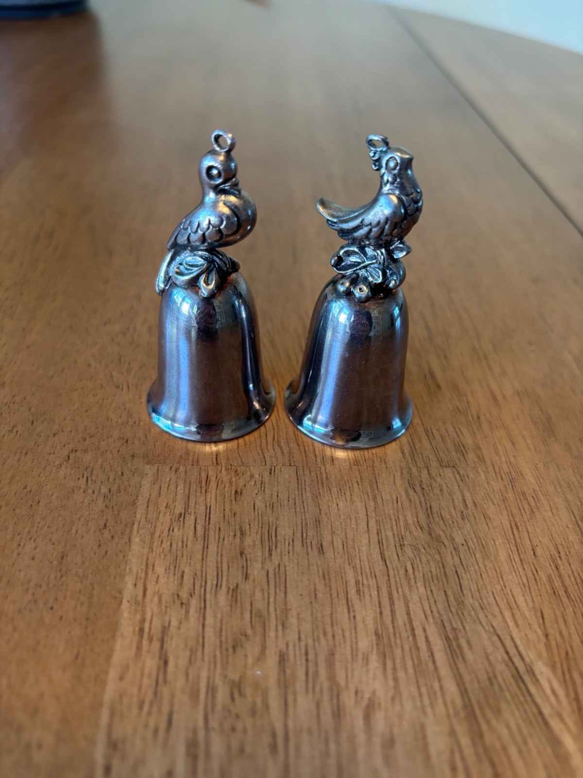 Vintage Reed & Barton 12 Days of Christmas Silver Plated Holiday Bells Set of 2 Vintage Reed & Barton 12 Days of Christmas Silver Plated Holiday Bells Set of 2