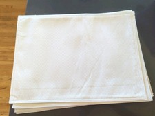 NWT Ralph Lauren Diamond Weave - Set of 6 Placemats Waitsfield Cream M45 picture