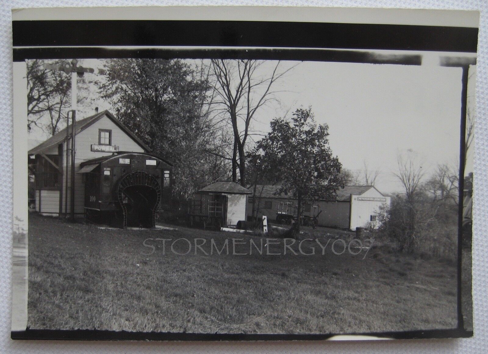 Petersburg Junction North Pownal VT Vermont Building and Land 1954 contact photo