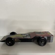 Vintage Red Cub Scout Pinewood Derby Car # 59 Lead Weighted Fast Top Qualifier picture