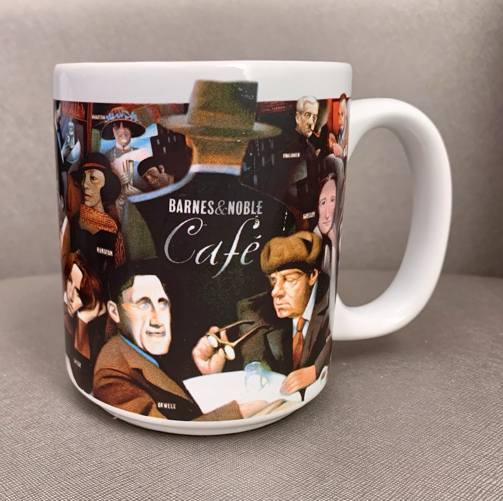 VTG Barnes & Noble Café Authors Mug Joyce Wilde Orwell Exclusive 1990’s Excellen VTG Barnes & Noble Café Authors Mug Joyce Wilde Orwell Exclusive 1990’s Excellen