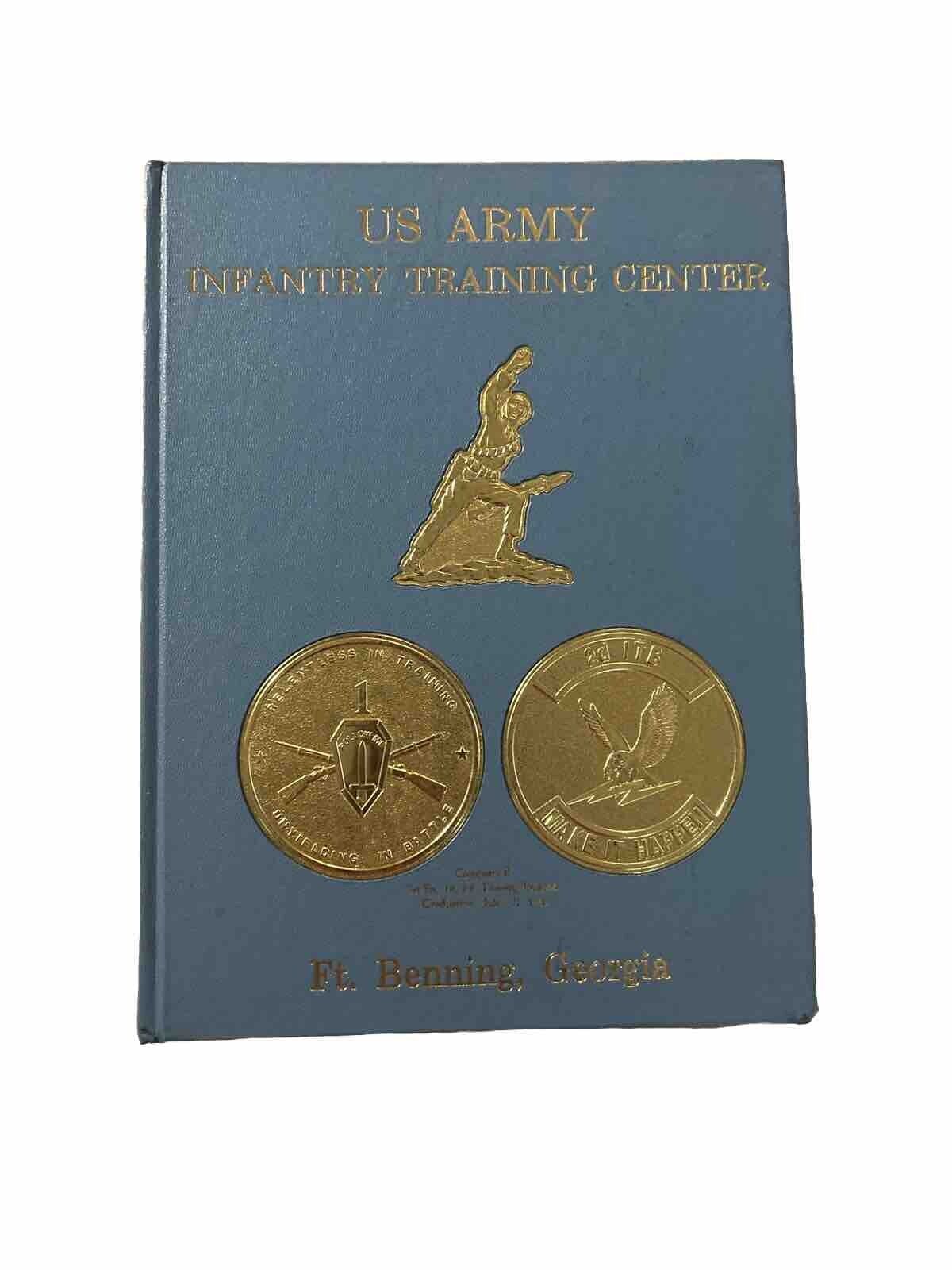 1987 Fort Benning Georgia US Army Infantry Training Center Yearbook Company B
