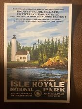 Isle Royale National Park Robert B Decker Postcard picture