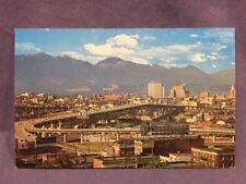 Granville St. Bridge and Skyline Vancouver,  B.C. postcard picture
