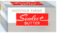 SHEFFIELD FARMS SEALECT BUTTER ORDER FORM - X-13 picture