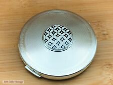 Stratton Silver Tone UNUSED-Collectable/Vintage Ladies Powder Compact -0ma picture