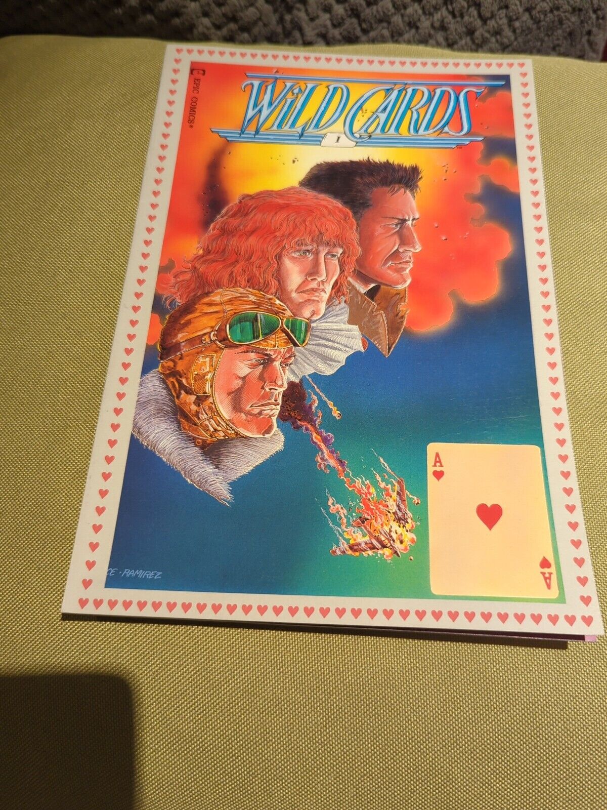 Wild Cards #1 (Marvel/Epic1990) George RR Martin OPTIONED FOR TV 9.6 NM+ gem