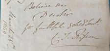 1849 Signed Letter Charles Thomas Longley,Bishop of Ripon Archbishop Canterbury picture