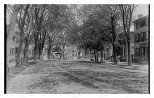 Salem Massachusetts 1890s Essex Street Row Houses Standard Postcard picture