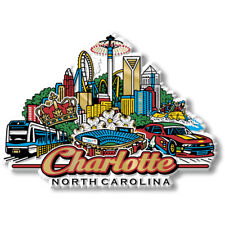 Charlotte City Magnet by Classic Magnets picture