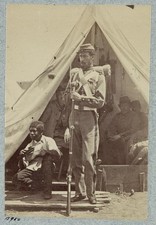 Washington DC Sanford Robinson Gifford 1861 7th New York Infantry Camp Cameron picture