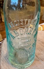 ANTIQUE PLAINFIELD, N.J. NEW JERSEY A. BOHREN BLOB TOP BEER SLUG PLATE 9 3/8” picture