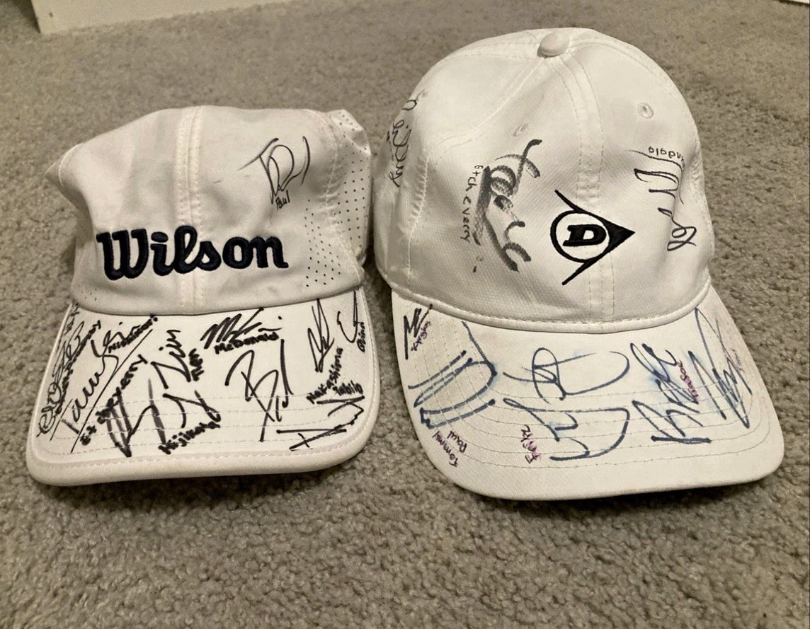 SIGNED MEMORABILIA- Check players in description (Only Tennis) SIGNED MEMORABILIA- Check players in description (Only Tennis)