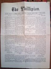 1898 The Phillipian School Newspaper Phllips Academy  Andover, Mass. picture