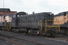 K.) Original RR slide: Reading NW2 #92 in OLD livery @ Reading PA; 10/16/1975 picture