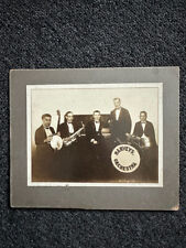 Rare mounted photo 1920s HARVEYS ORCHESTRA Rochester NY band swing  picture