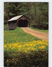 Postcard Cilley Bridge Tunbridge Vermont USA picture