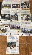 HORSE RACING NEWSPAPER LOT Kentucky Derby picture