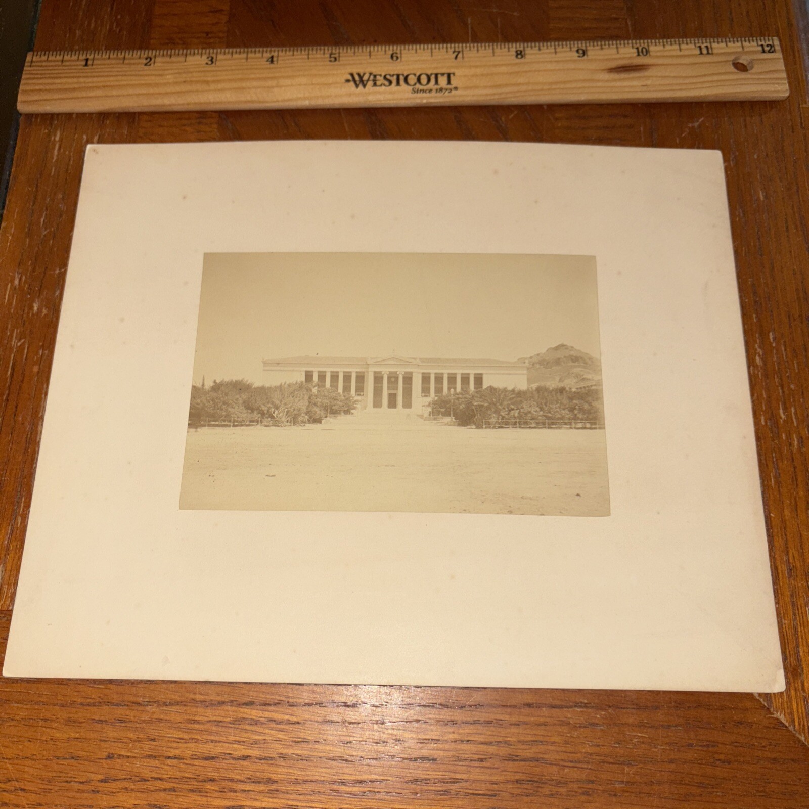 Vintage Athens University Mounted Greek Architecture Photo Hansen the Elder Vintage Athens University Mounted Greek Architecture Photo Hansen the Elder