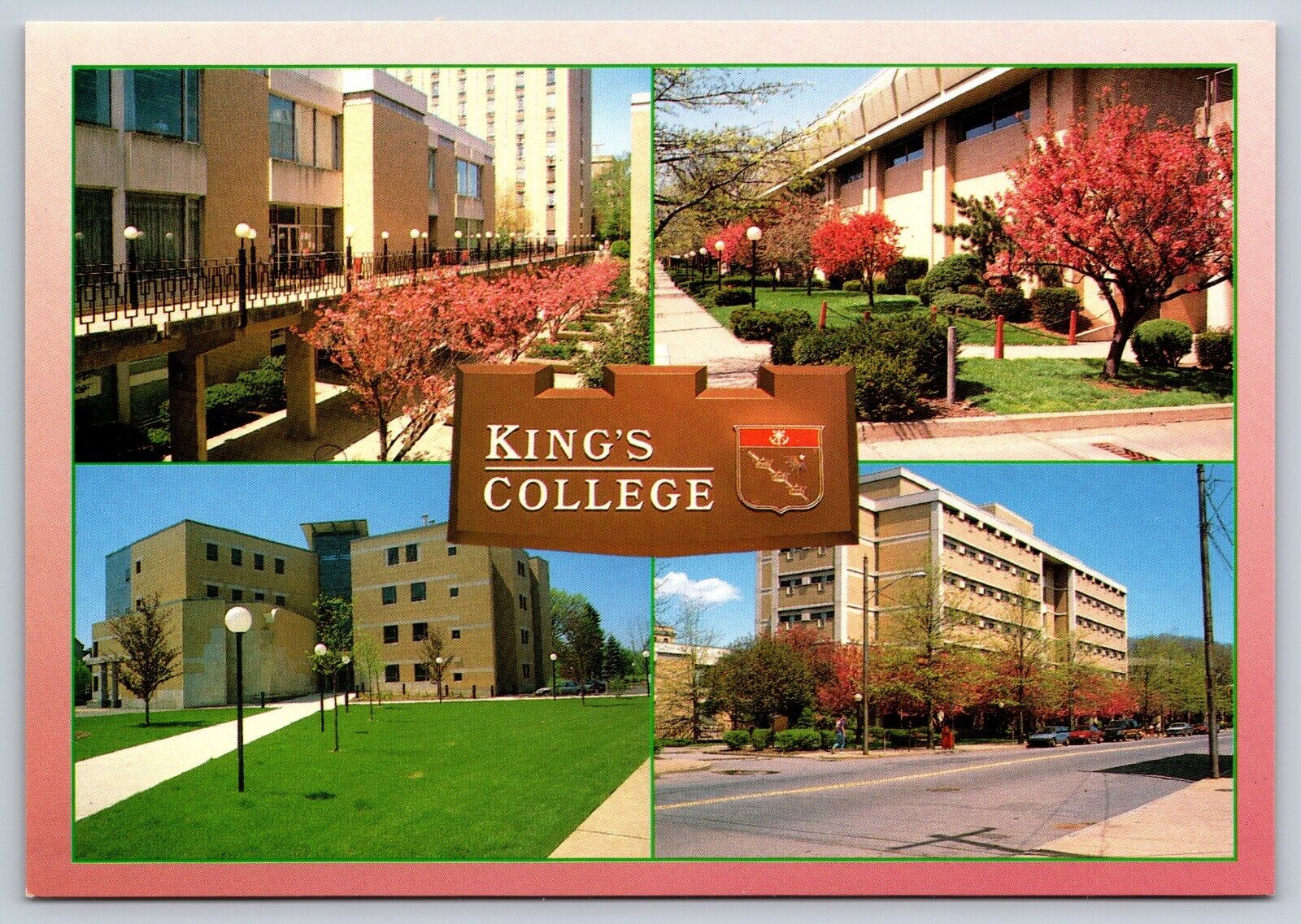 Postcard Kings College Wilkes Barre Pennsylvania PA Unposted 4x6 