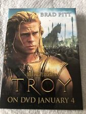 TROY DVD PROMO PINBACK BUTTON, NEW picture