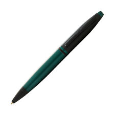 Cross Calais Ballpoint Pen in Matte Green Lacquer with Black Trim - NEW in Box picture