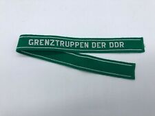 Vintage East German Cuff Title Border Guard - UNISSUED  picture