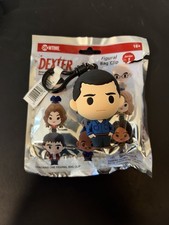 Dexter Series 1 Figural Bag Clip Keychain Harry Morgan picture