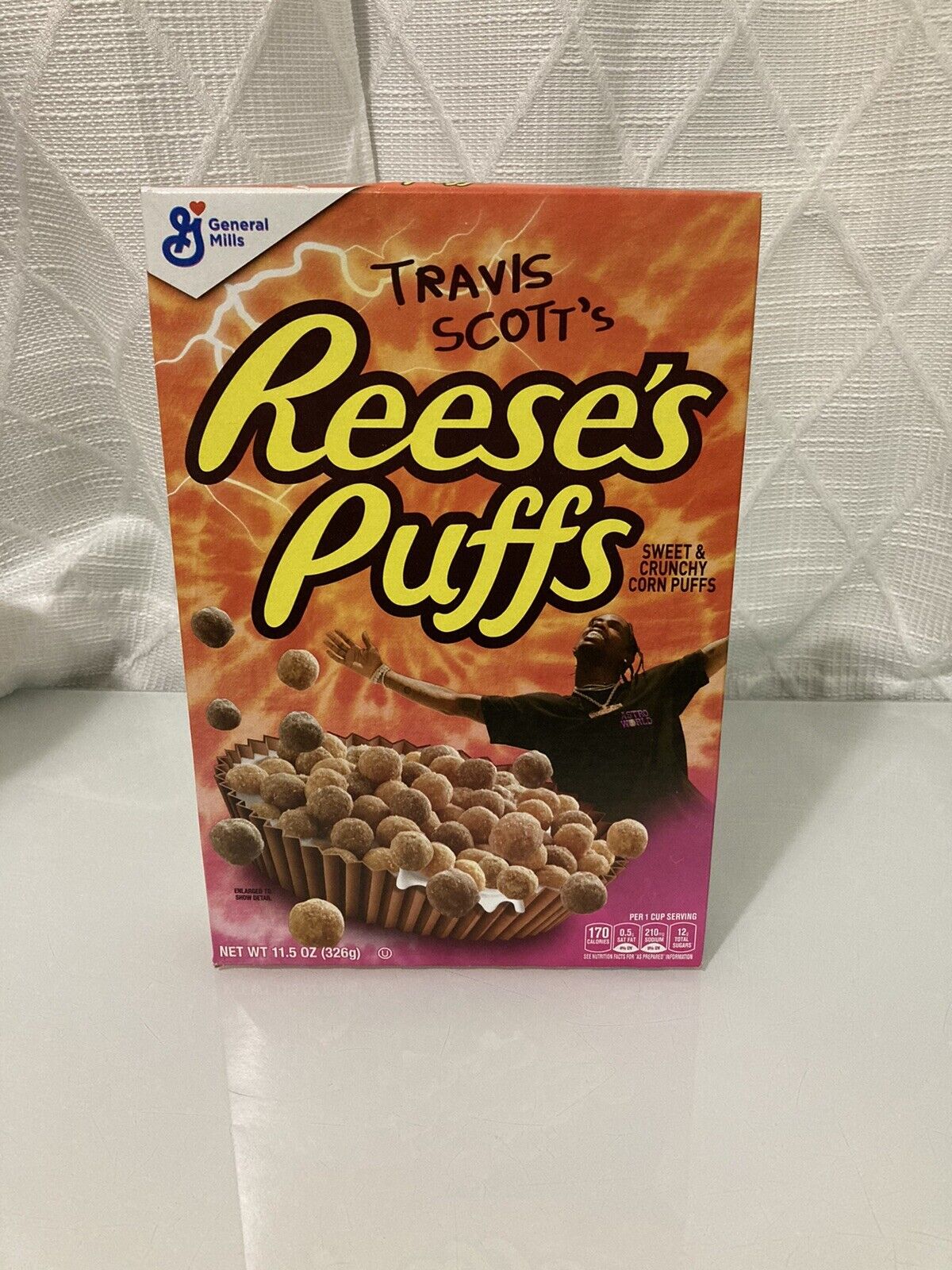 Travis Scott x Reese’s Puffs Cereal limited Edition SOLD OUT RARE HTF NIB NEW