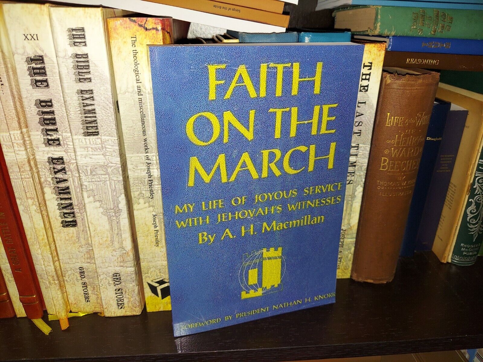 FAITH ON THE MARCH by A. H. Macmillan N H Knorr Watchtower Jehovah Bible Student