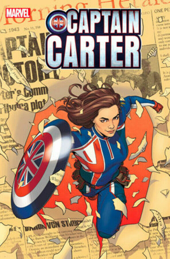 Captain Carter #1 | 1st App Captain Carter | NM | Marvel 2022 | 1st Print