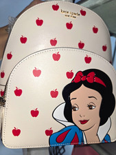 kate spade new york Disney Snow White Print Small Backpack Cream picture