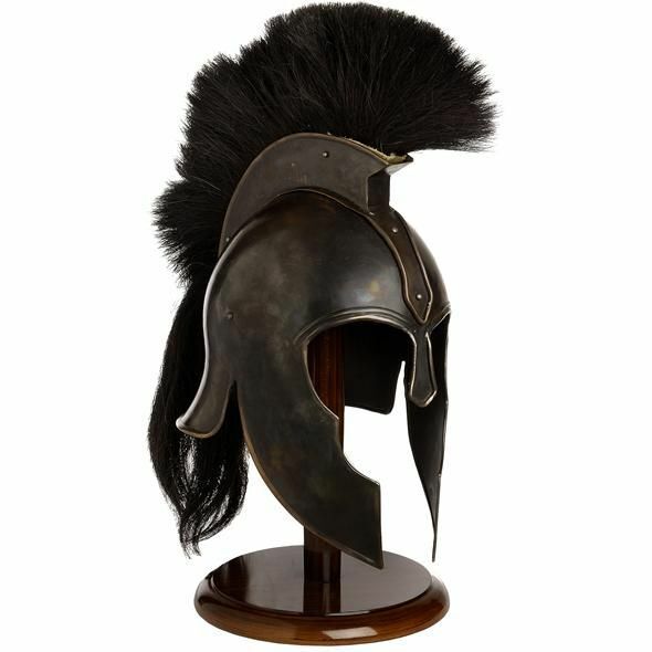 Troy Achilles Armor Helmet Medieval Knight Crusader Greek Spartan Helmet Gift 