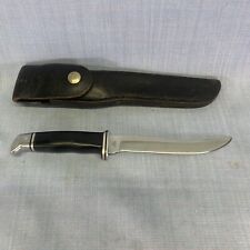Vintage Buck Model 121 Fisherman Filet Knife Pre-Date Stamp 1970's With Sheath picture