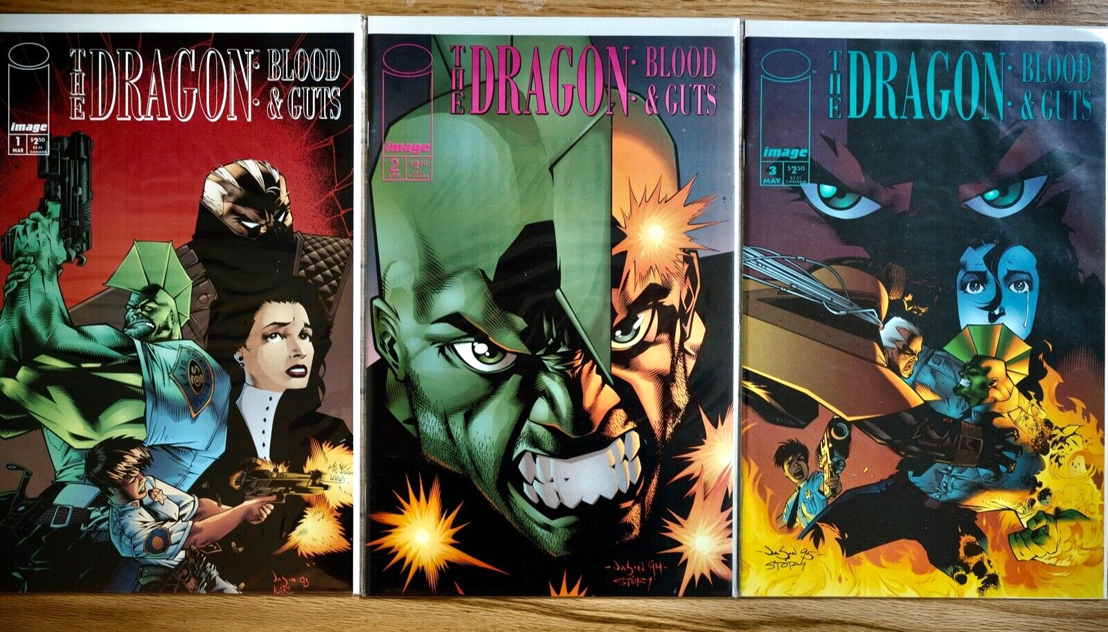 90\'S IMAGE COMICS LOT NM- Union, Youngblood, WildCATS, Dragon -ROB LIEFIELD