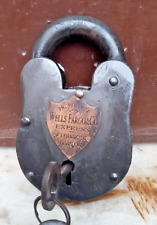 Wells Fargo Padlock Key Set Lot Lock HUGE Blacksmith Gunsmith Collector Antique picture