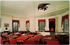 Philadelphia Pennsylvania Senate Chamber Congress Hall USA PA Vintage Postcard picture