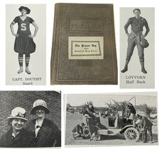 1924 Stamford TX High School Prairie Dog Yearbook Football Girls Fashion Cars picture